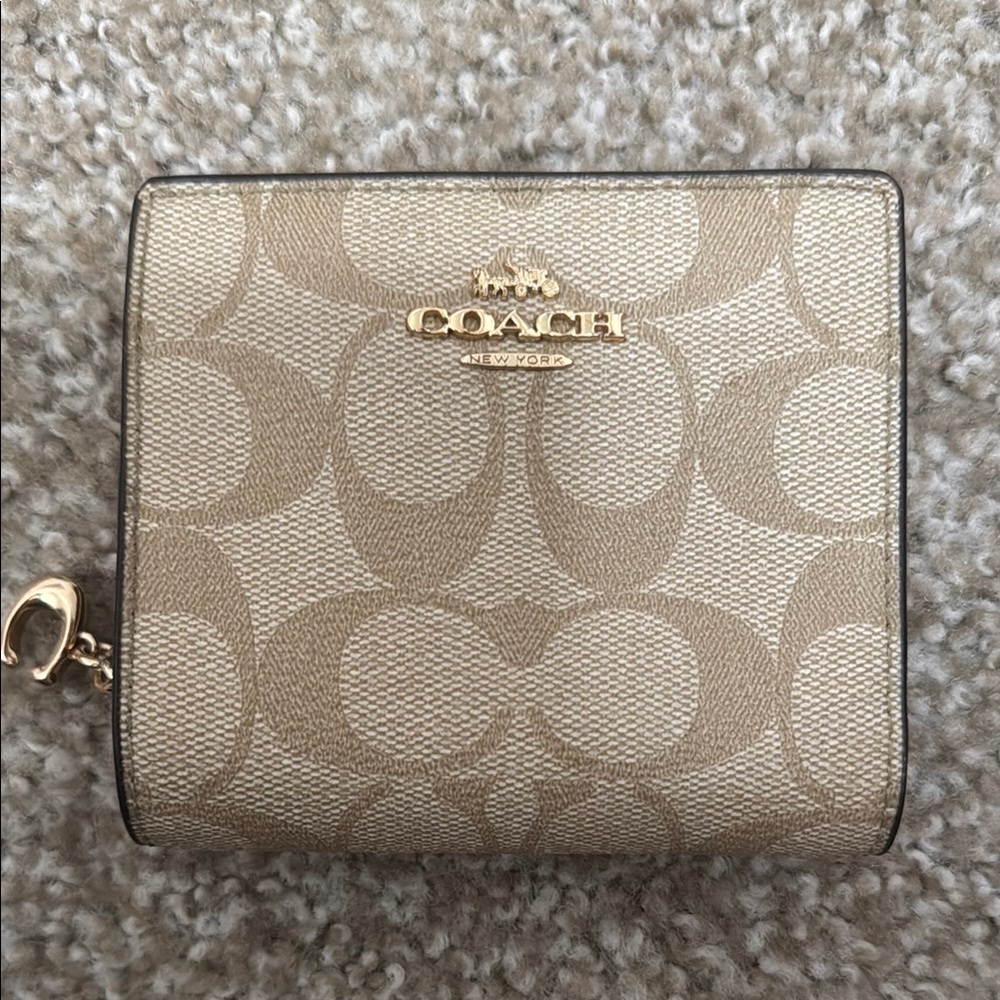 Coach Tan Signature Wallet